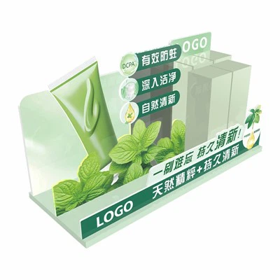 Zahnpasta-Display aus Wellpappe